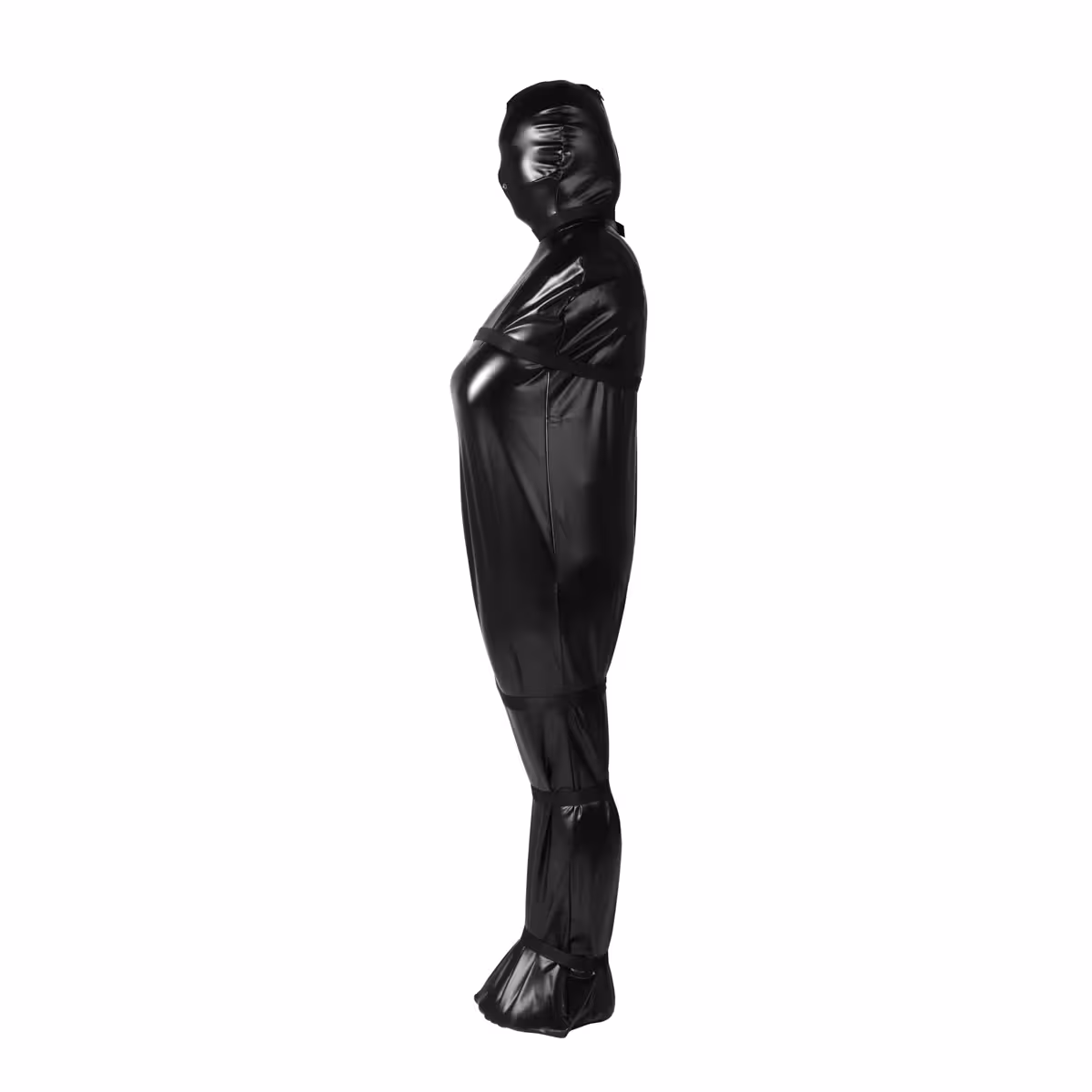 Body Bag with Nylon Straps Black image 6