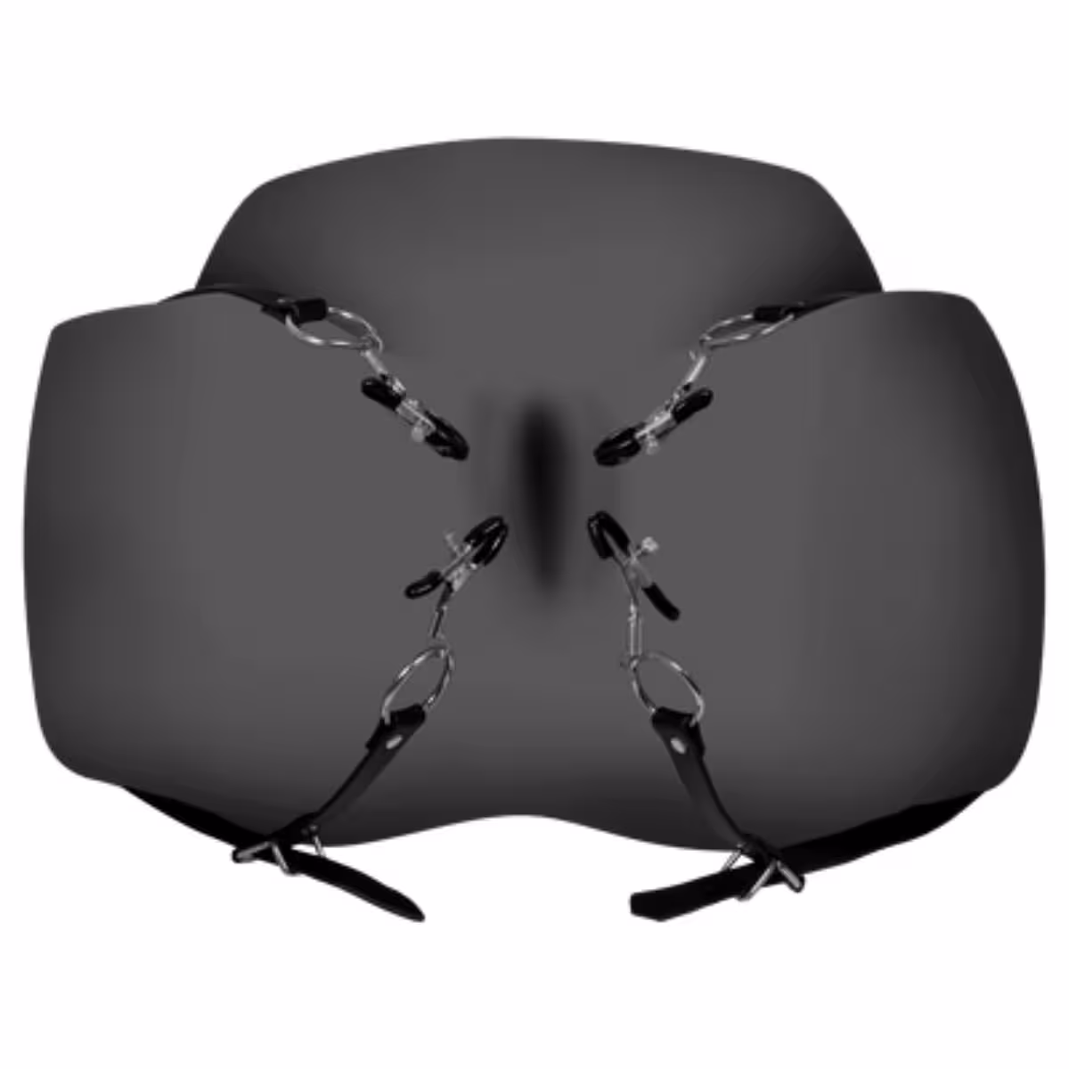 Labia Spreader with Clamps Black image 3