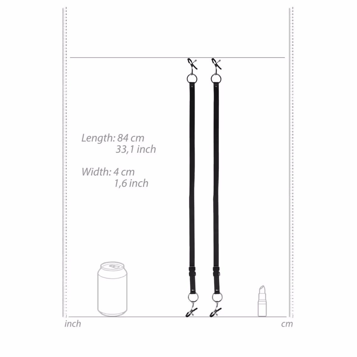 Labia Spreader with Clamps Black image 4