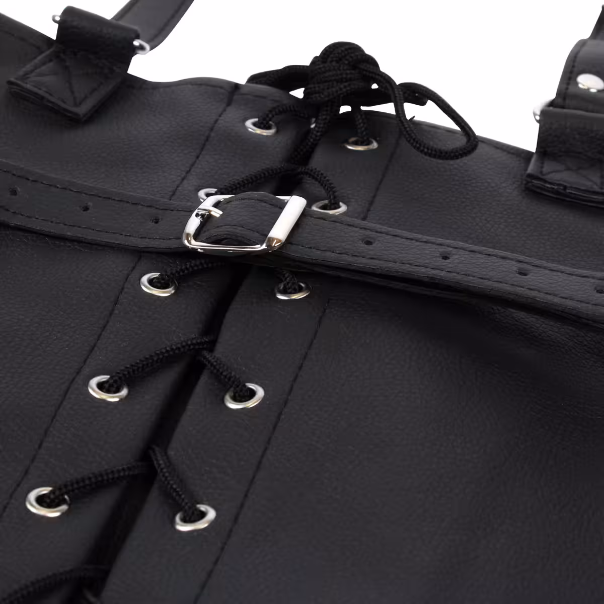 Laceup Full Sleeve Arm Restraint Black image 4
