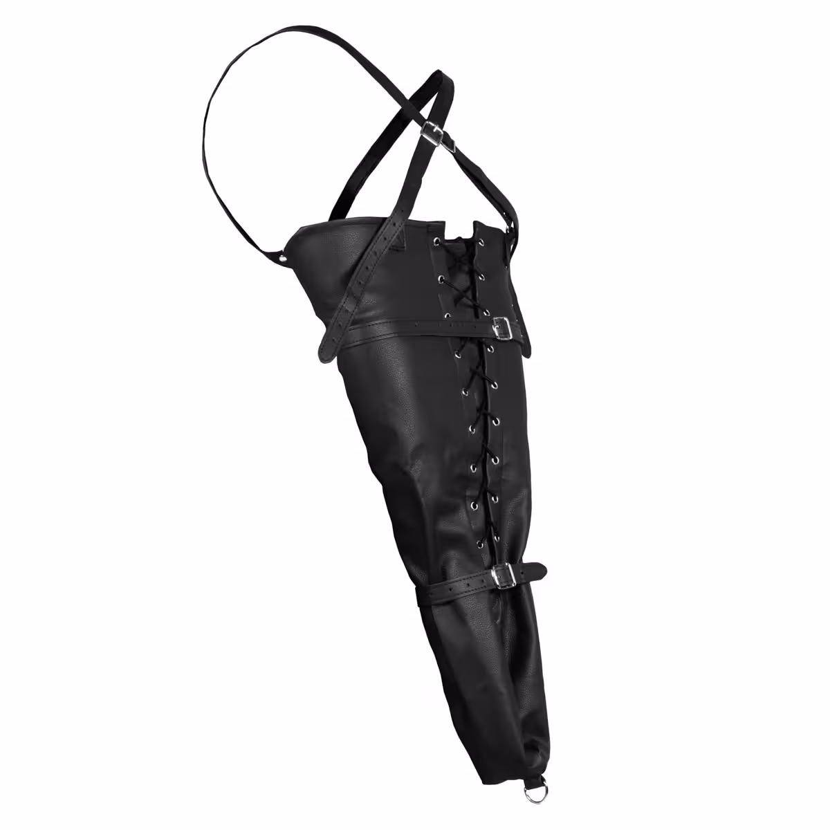 Laceup Full Sleeve Arm Restraint Black image 5