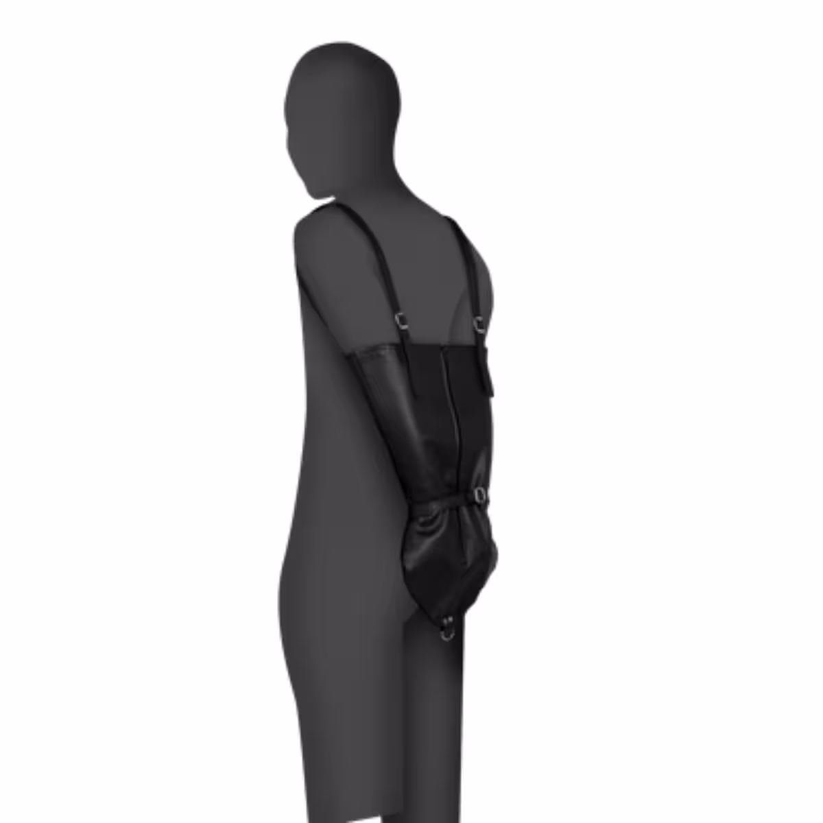 Zipup Full Sleeve Arm Restraint Black image 3