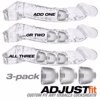 Adjustfit Insert 3 Pack Clear image 3