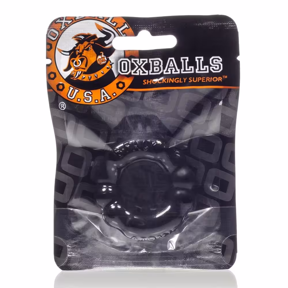 Oxballs 6 Pack Cock Ring Black image 2