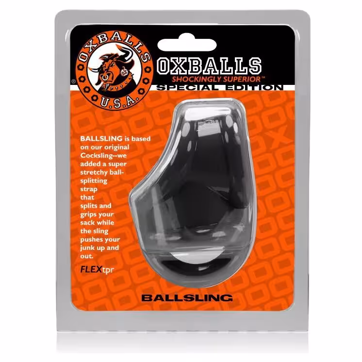 Oxballs Ballsling Ball-Split-Sling Black image 2