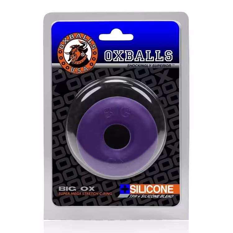 Oxballs Big OX Cockring Aubergine image 2