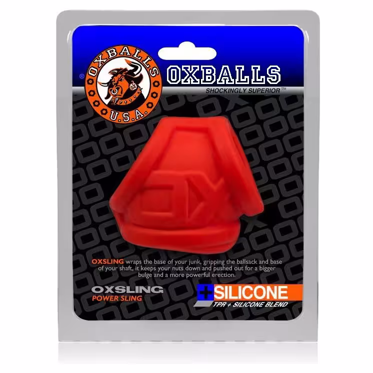 Oxballs Oxsling Cocksling Red image 2