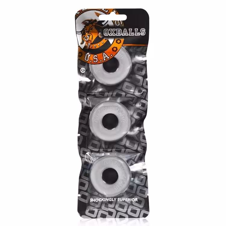 Oxballs Ringer 3-pack of DO-NUT-1 Clear image 2