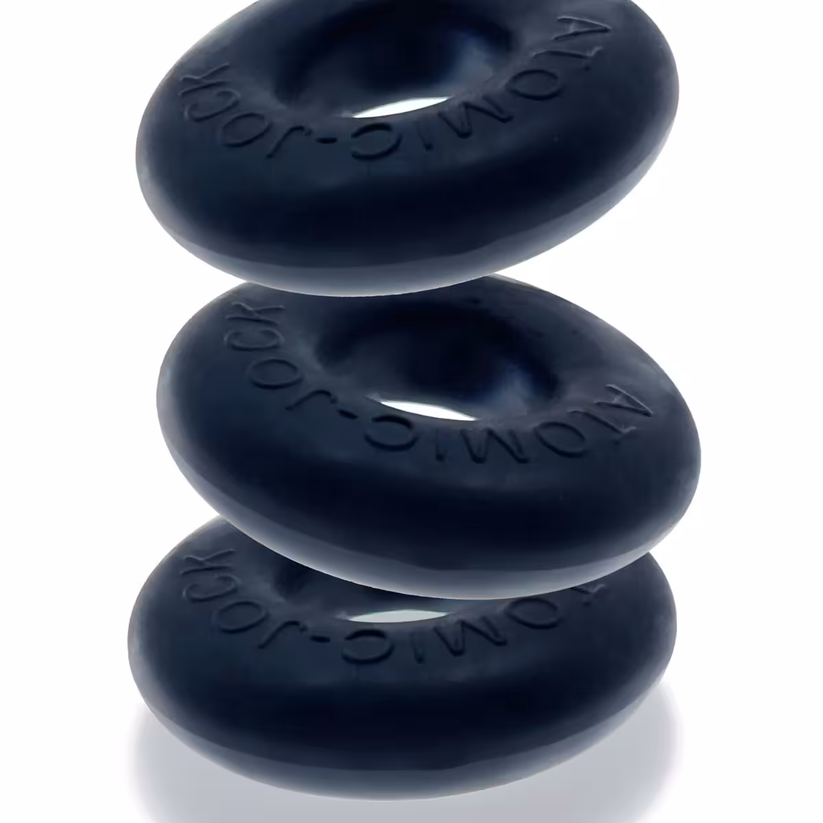 Oxballs Ringer Cockring 3-Pack - Plus + Silicone Special Edition Night image 4
