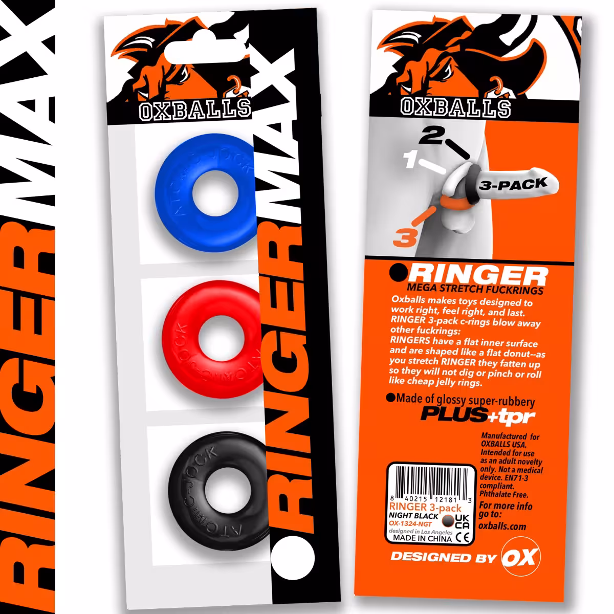 Oxballs Ringer Max 3PK Multi image 2