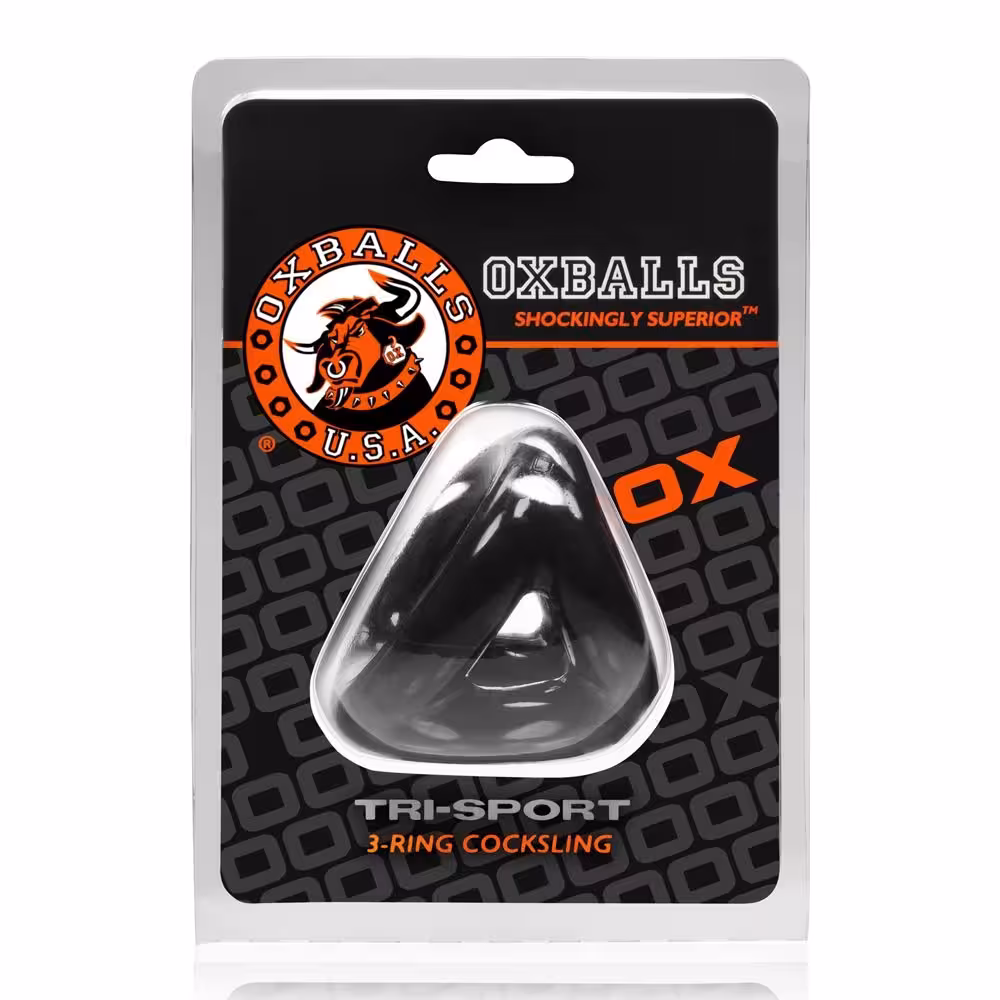 Oxballs Tri Sport Cocksling Black image 2