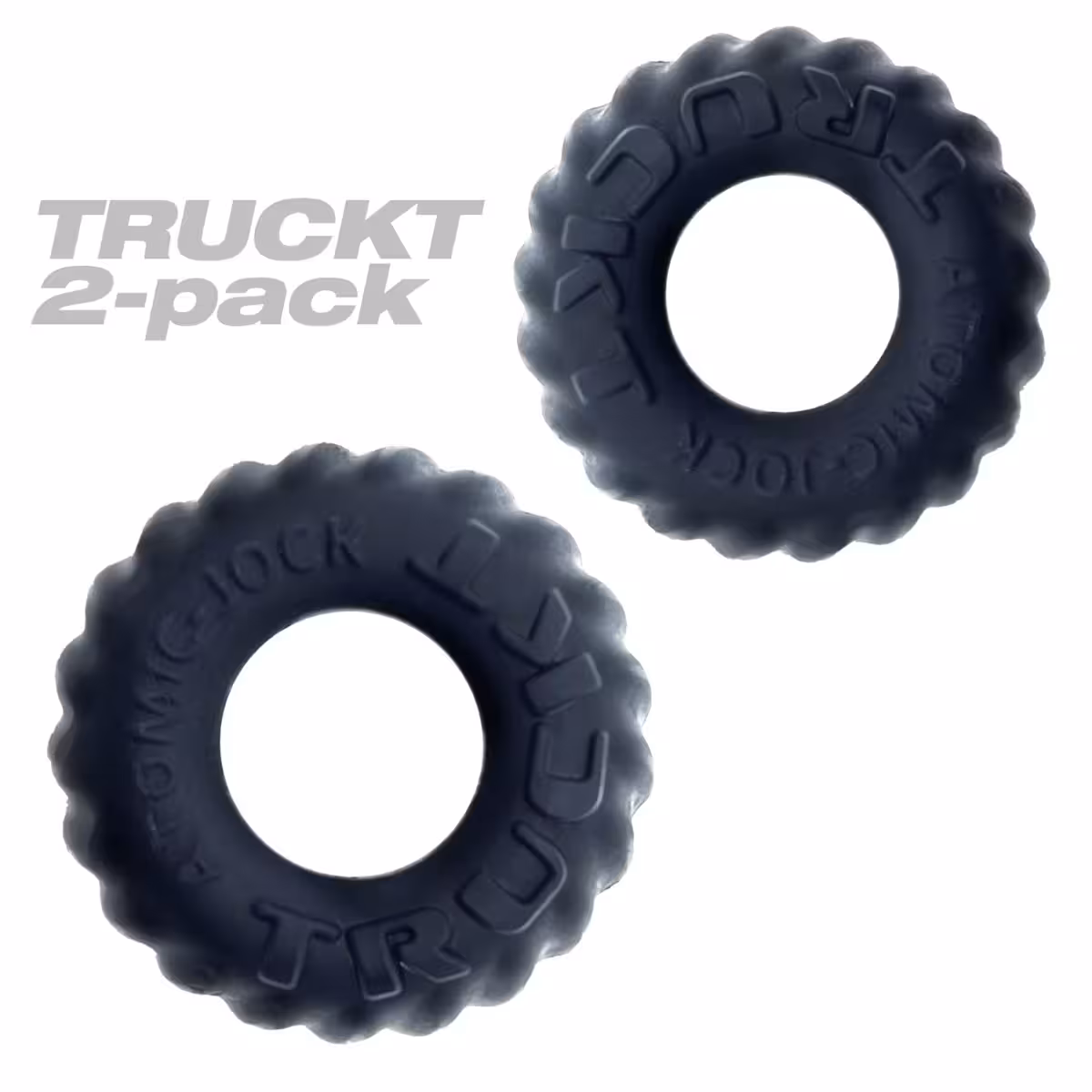 Oxballs Truckt 2-Piece Cockring - Plus + Silicone Special Edition Night image 2