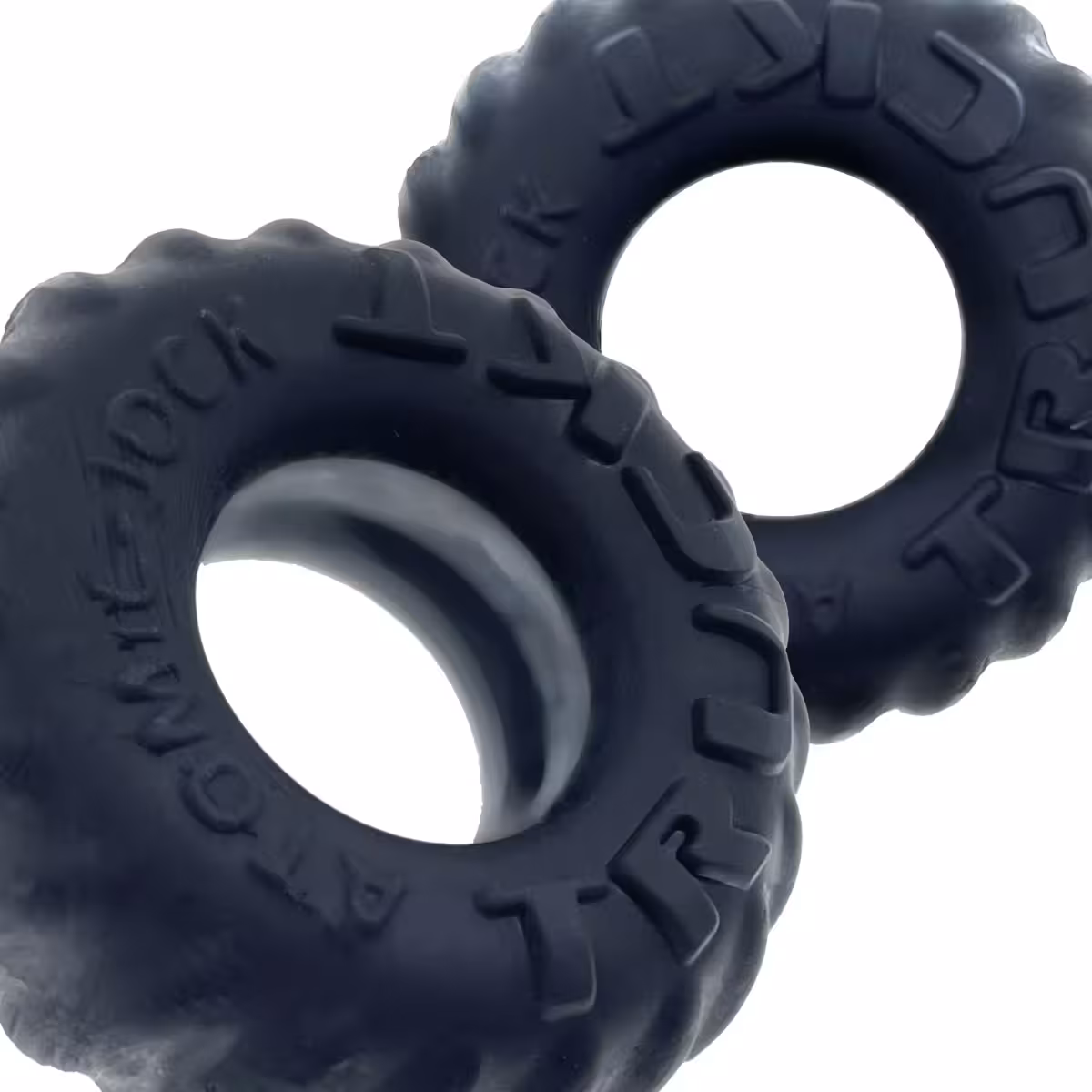 Oxballs Truckt 2-Piece Cockring - Plus + Silicone Special Edition Night image 3