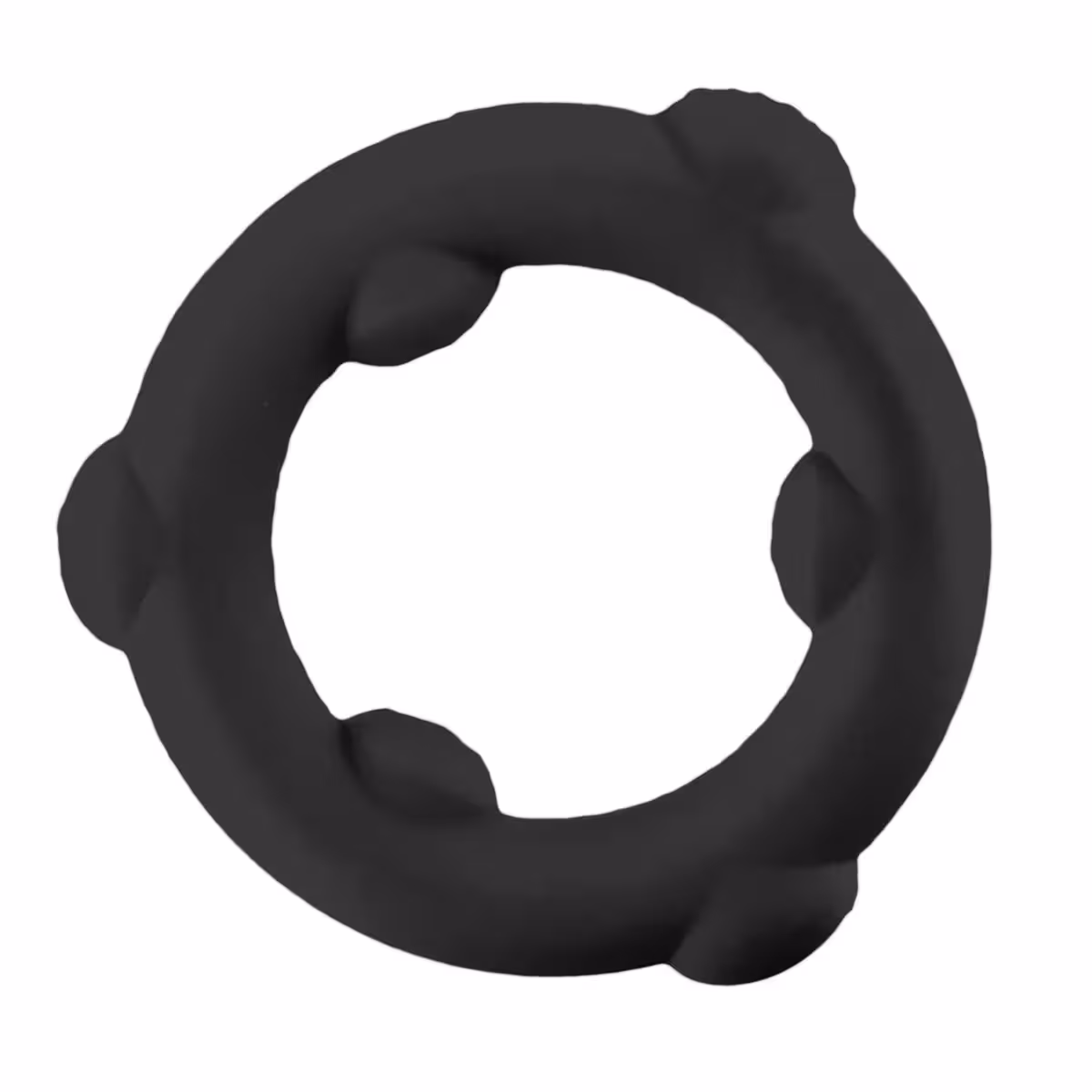 SPINNER Single Silicone Ring – Black