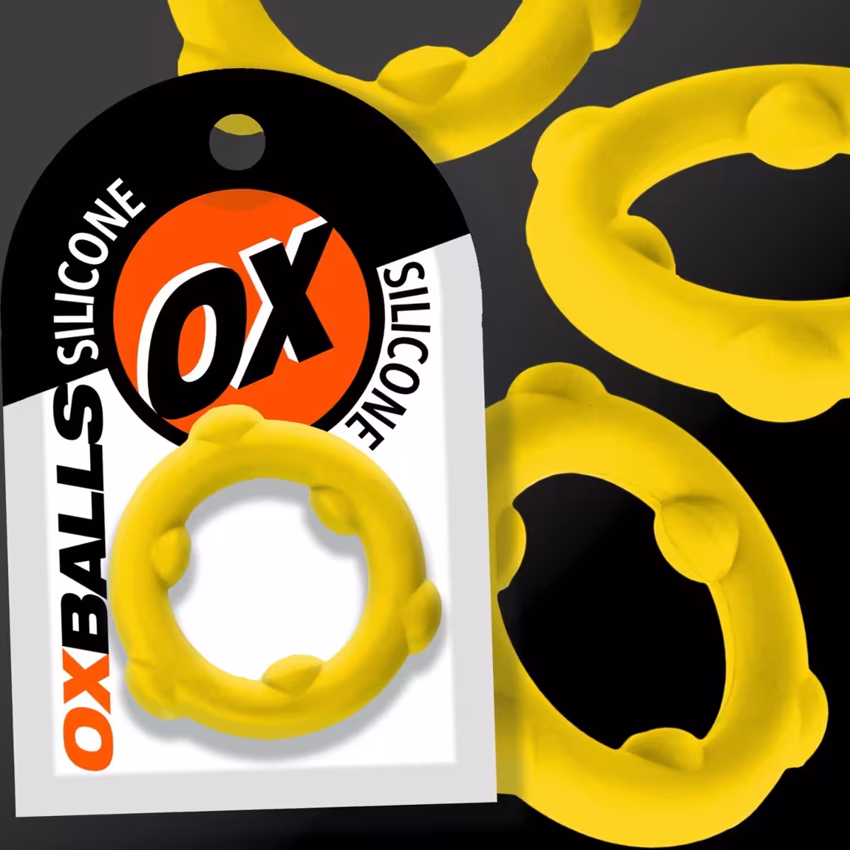 Spinner Silicone Cockring – Premium Stretch Ring for Intimate Play image 2
