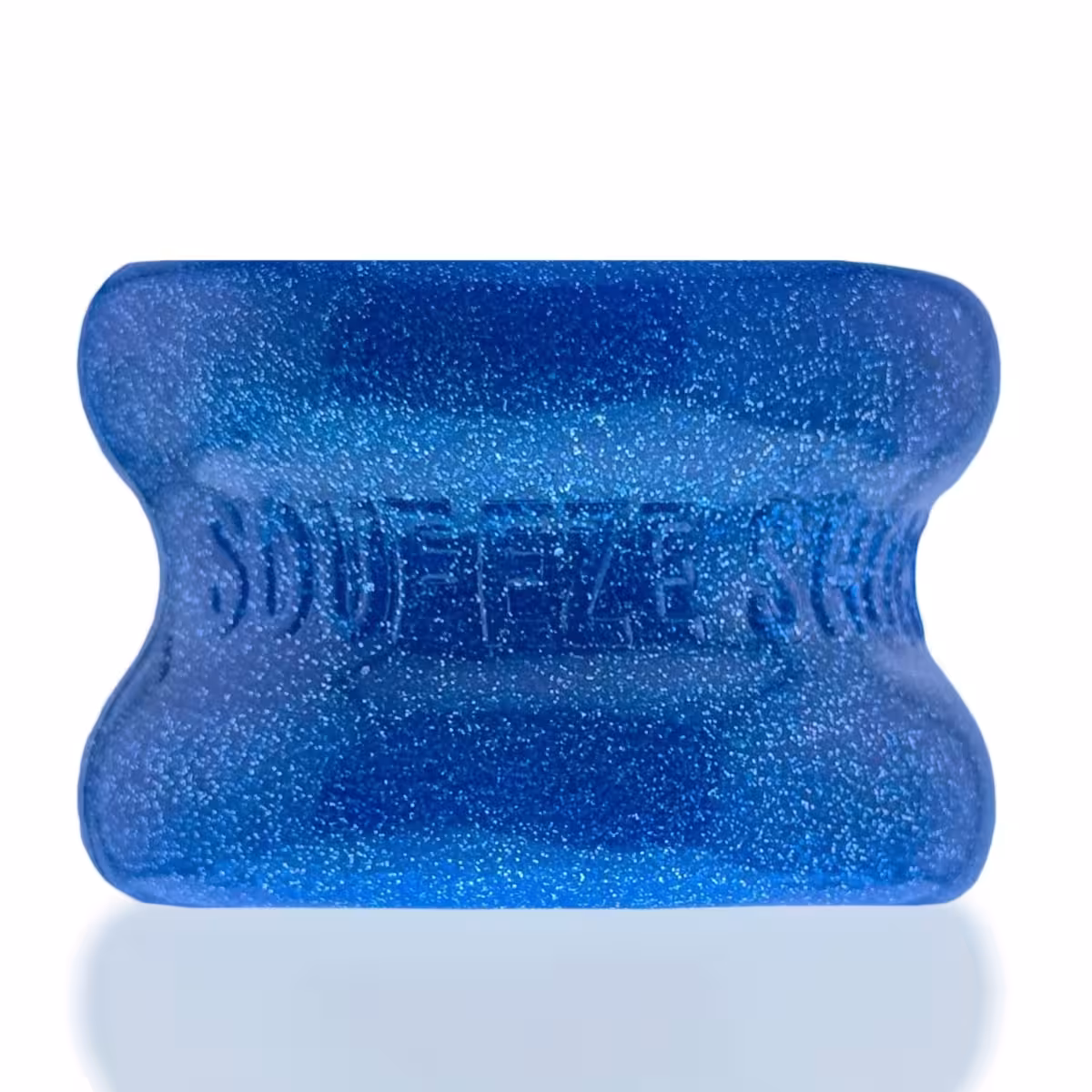 Squeeze Short Ball Stretcher Blue Fire – Premium Sensory Toy for Adults