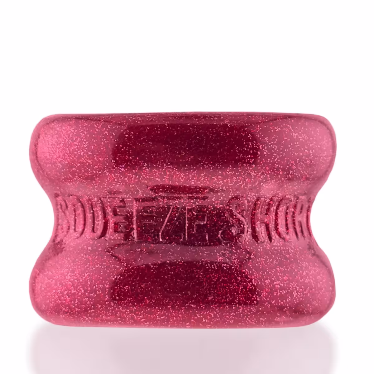Squeeze Short Ballstretcher in Cherry Lips | Compact Stimulation Aid