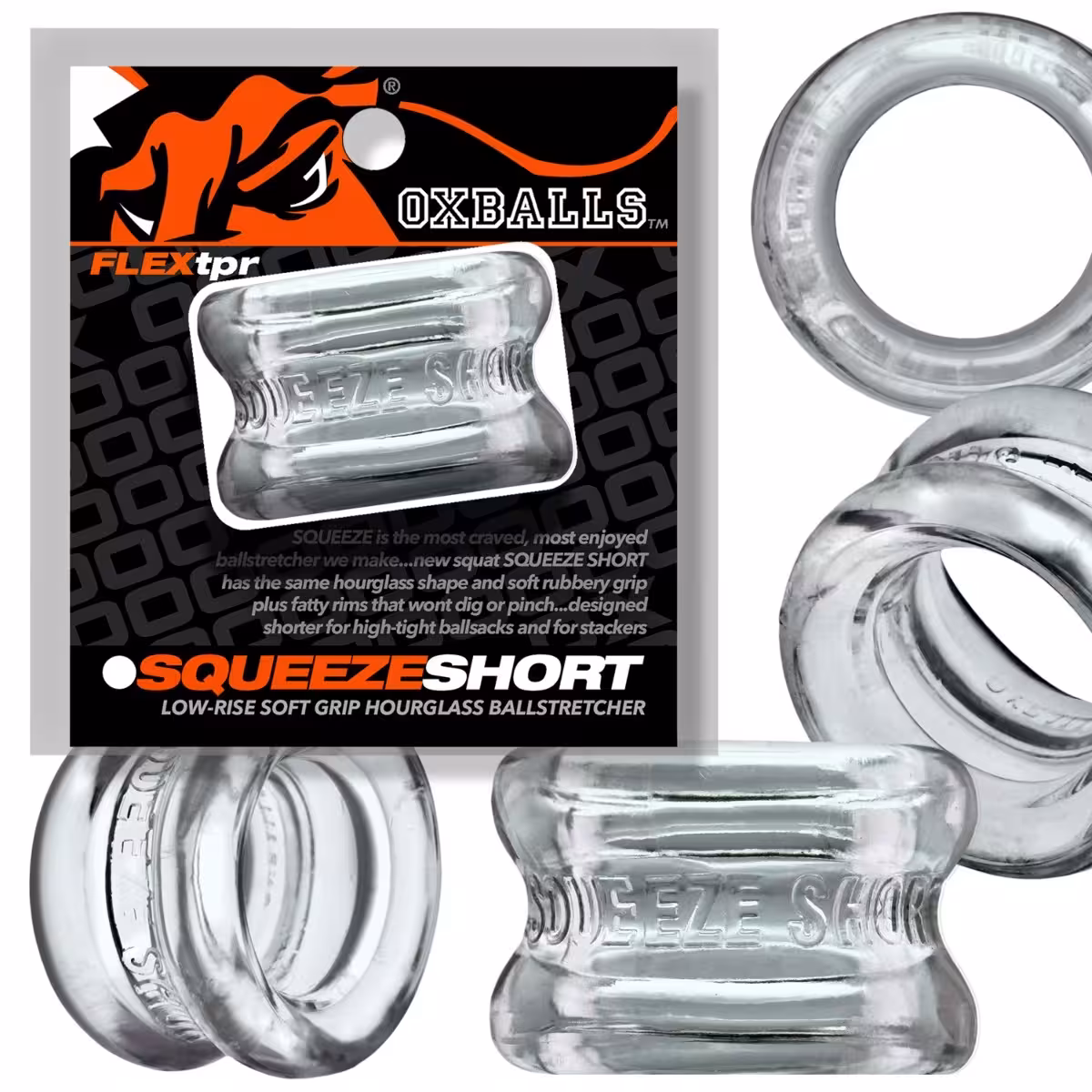 Squeeze Short Ballstretcher – Clear image 2