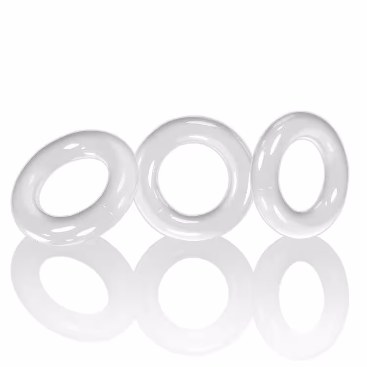Willy Rings 3 Pack Cockrings White