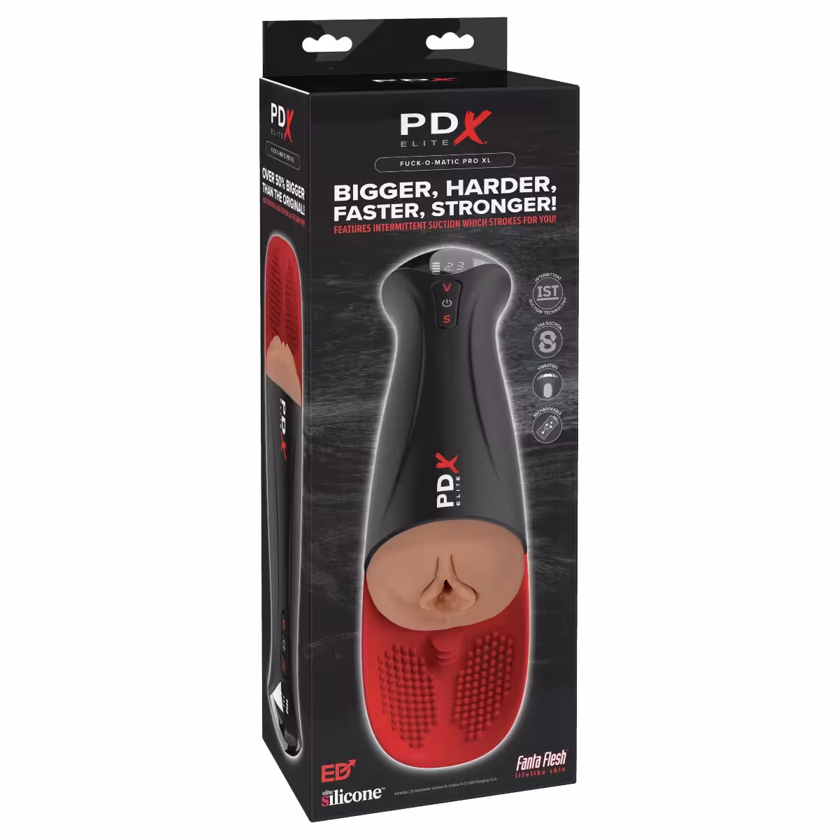 PDX Elite Fuck-O-Matic Pro Masturbator XL Brown image 2