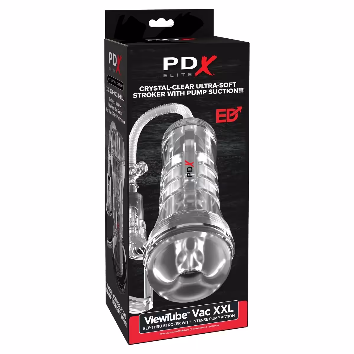PDX Elite ViewTube Vac XXL Pump – Intense Stroking with Full Suction Control image 2