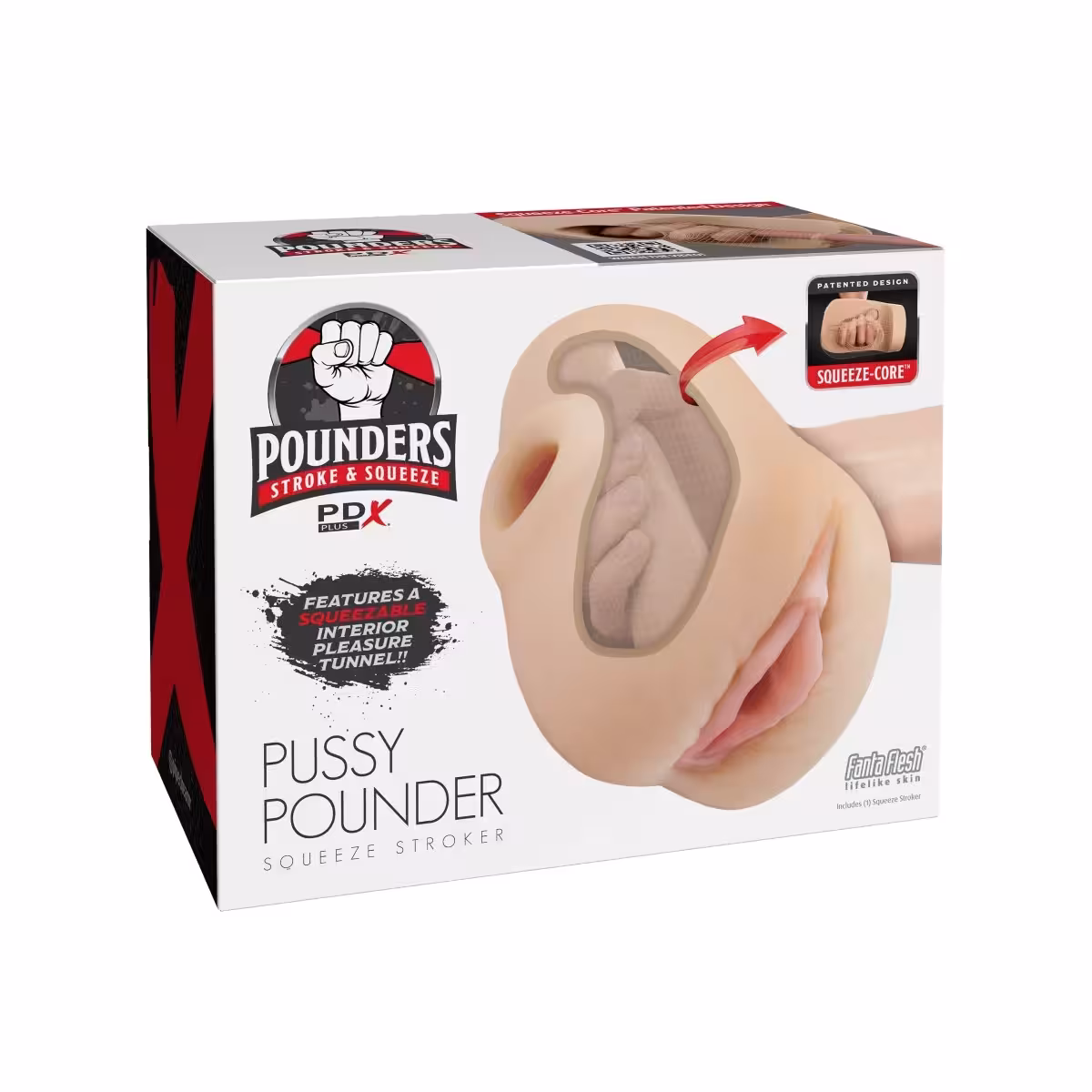 PDX Plus Pussy Pounder Squeeze Stroker Light – Premium Stroker for Sensual Exploration image 2