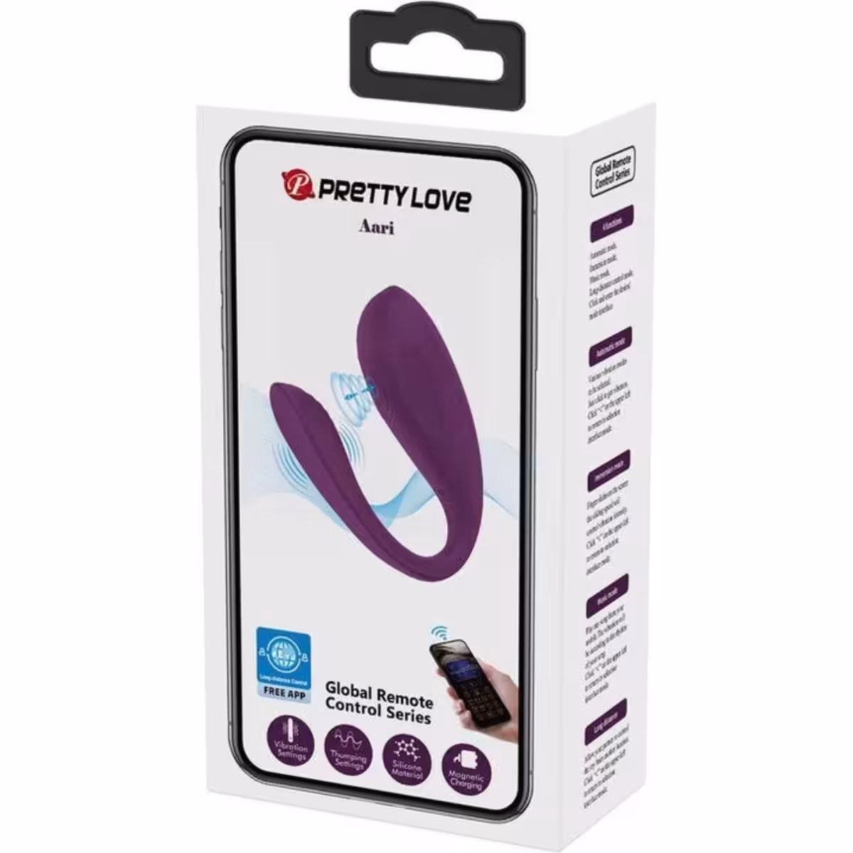 Pretty Love Aari Thumping Couples Vibrator – Elegant Clitoral Stimulation for Couples image 2