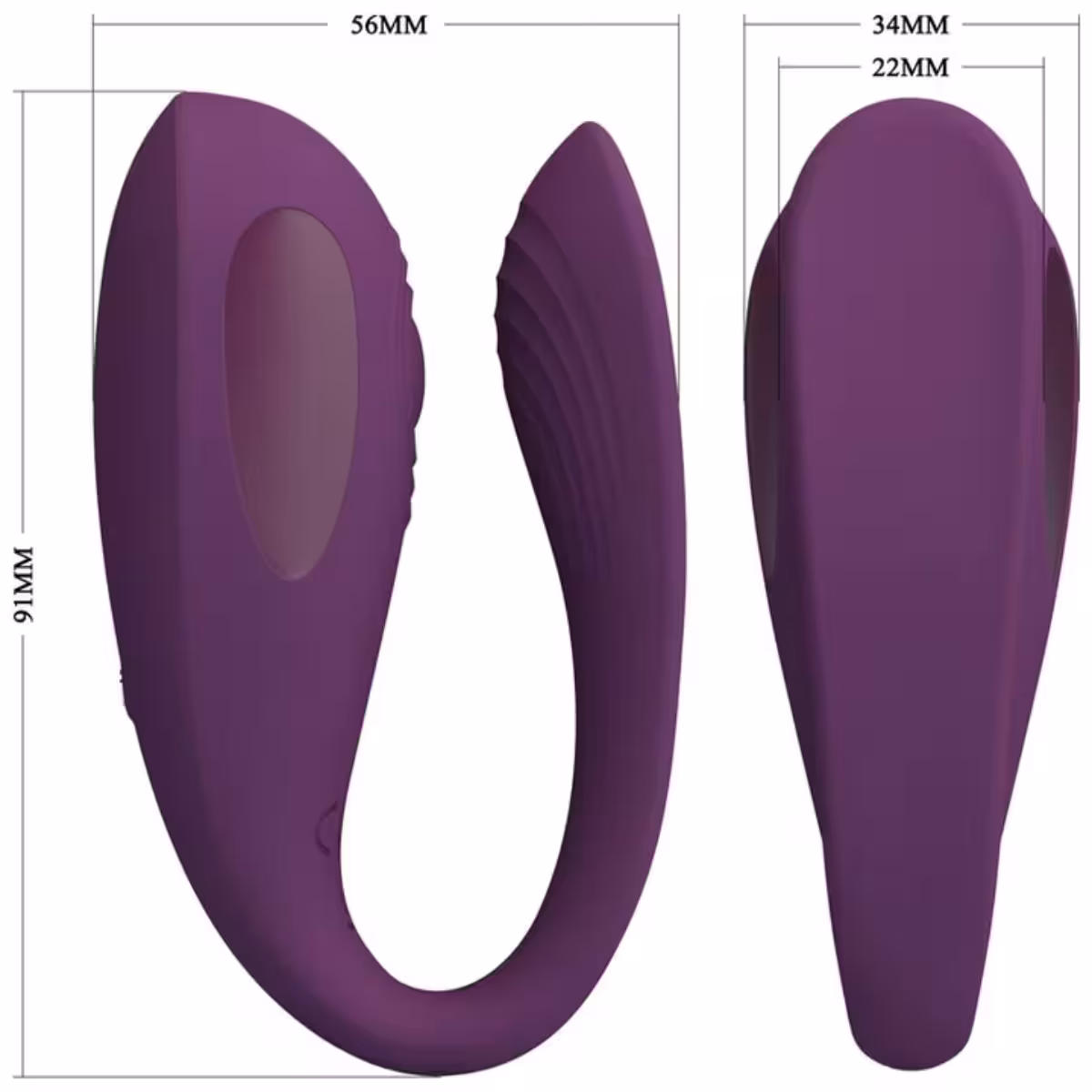 Pretty Love Aari Thumping Couples Vibrator – Elegant Clitoral Stimulation for Couples image 5