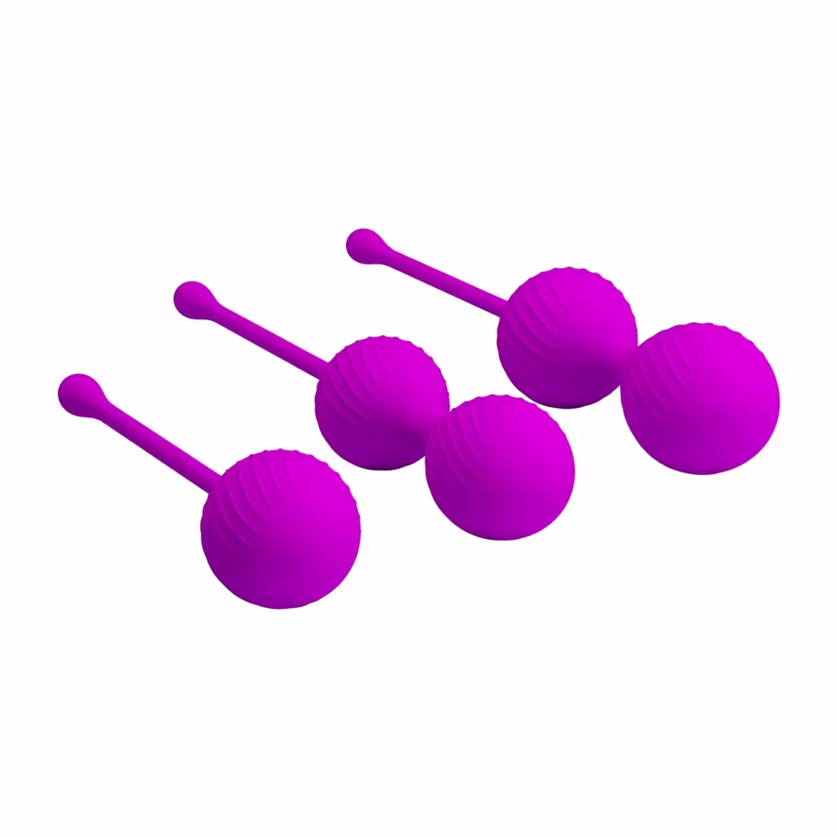 Pretty Love Kegel Ball 3 Piece Training Set Purple image 3