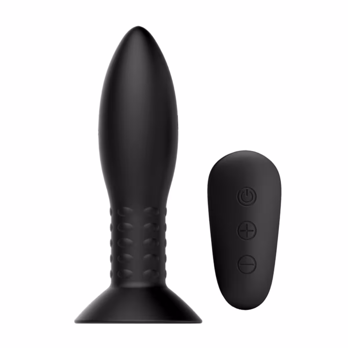 Pretty Love Mr Play Rotating Beads Remote Control Butt Plug – Black image 2