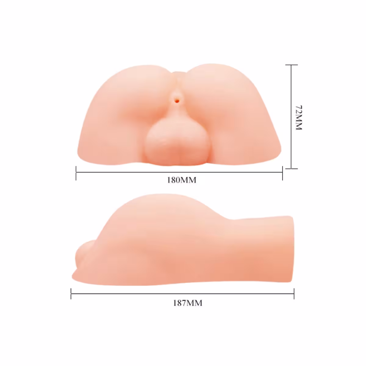 Pretty Love Temptation Bigger Male Vibrating Masturbator Pink image 5