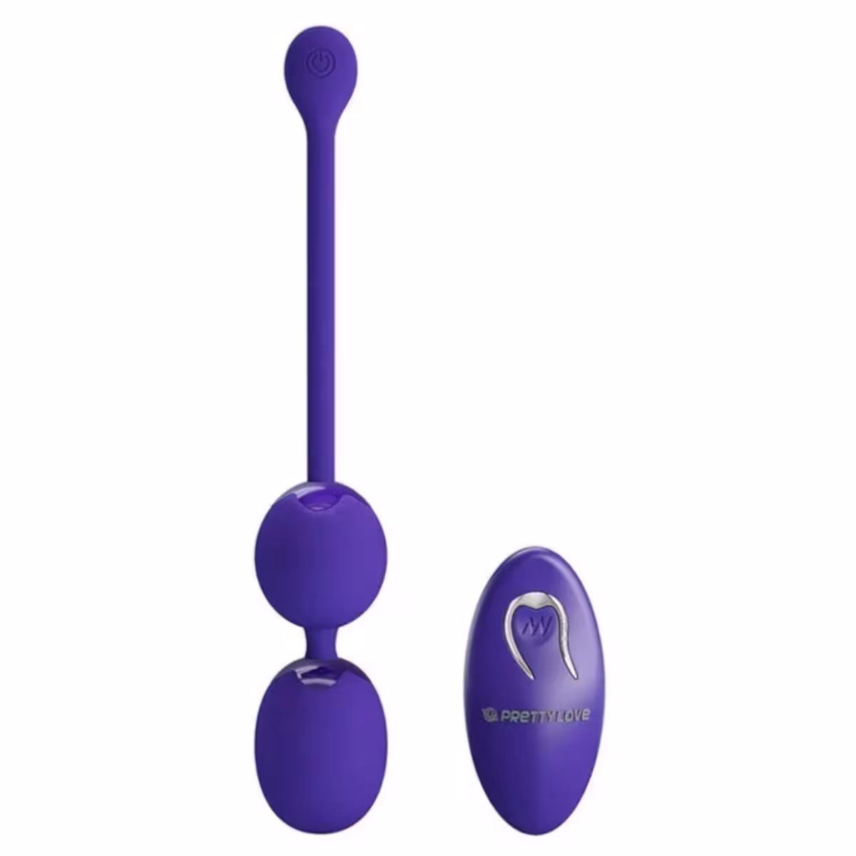 Pretty Love Willie Youth Rechargeable Remote Control Kegel Balls Purple image 2