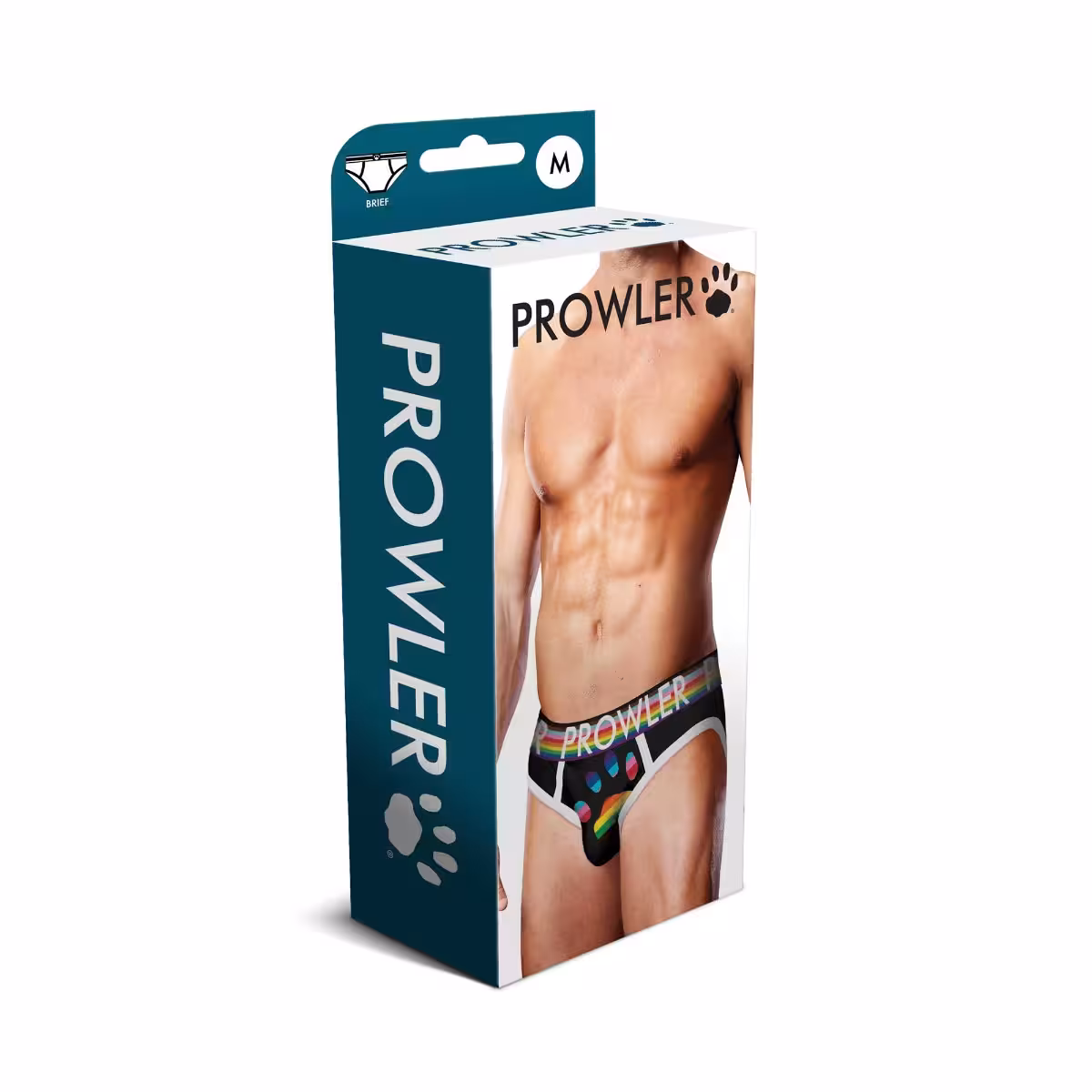 Prowler Black Oversized Paw Brief Medium