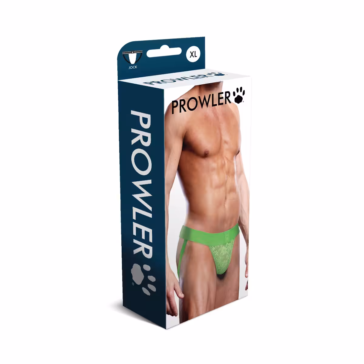 Prowler Neon Green Lace Jock Strap X Large image 2