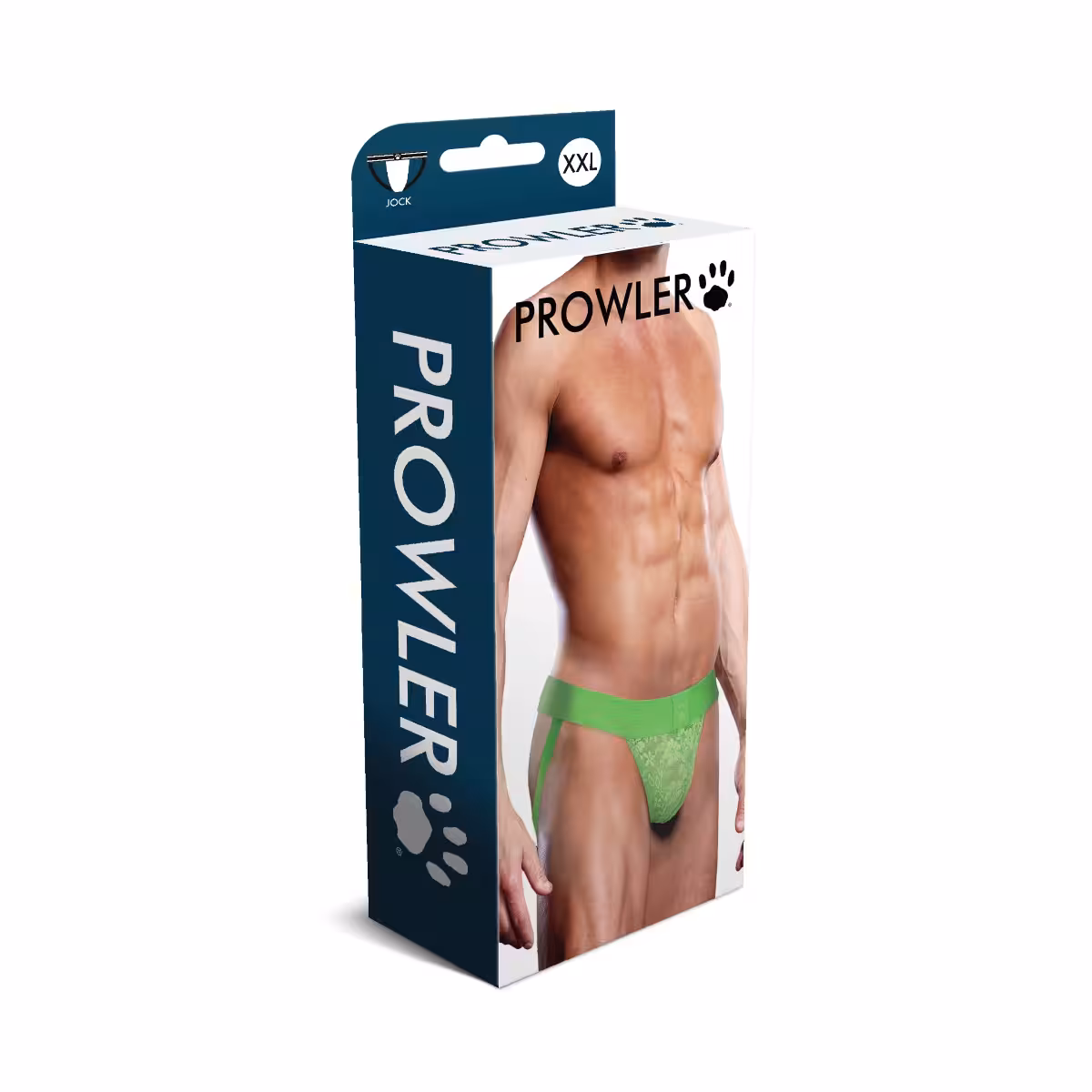 Prowler Neon Green Lace Jock Strap XX Large image 2