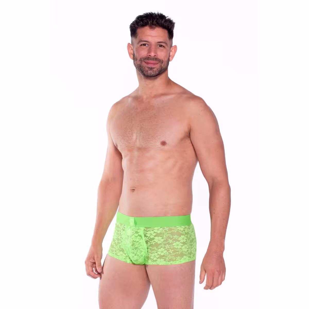 Prowler Neon Green Lace Trunk Large
