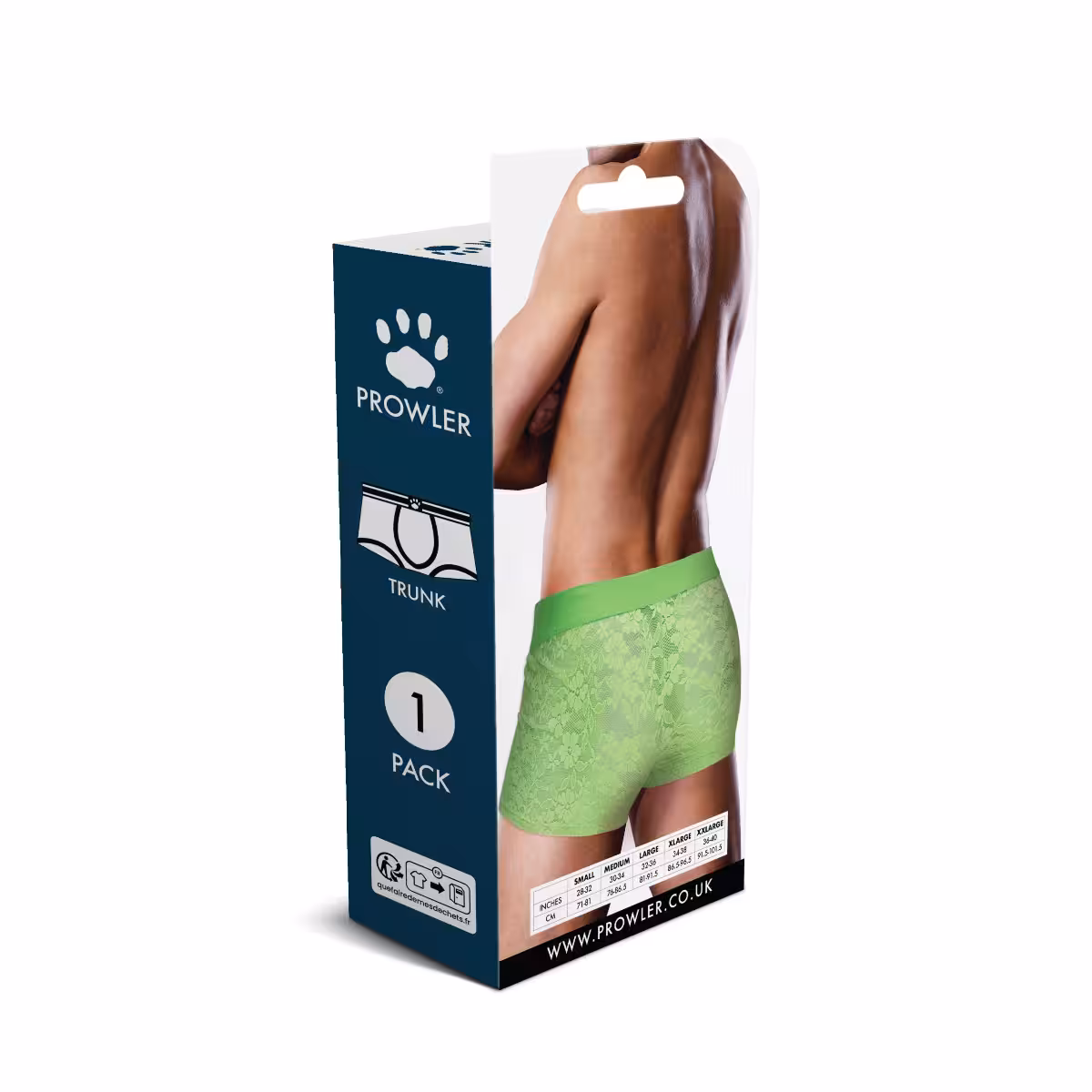 Prowler Neon Green Lace Trunk Large image 6