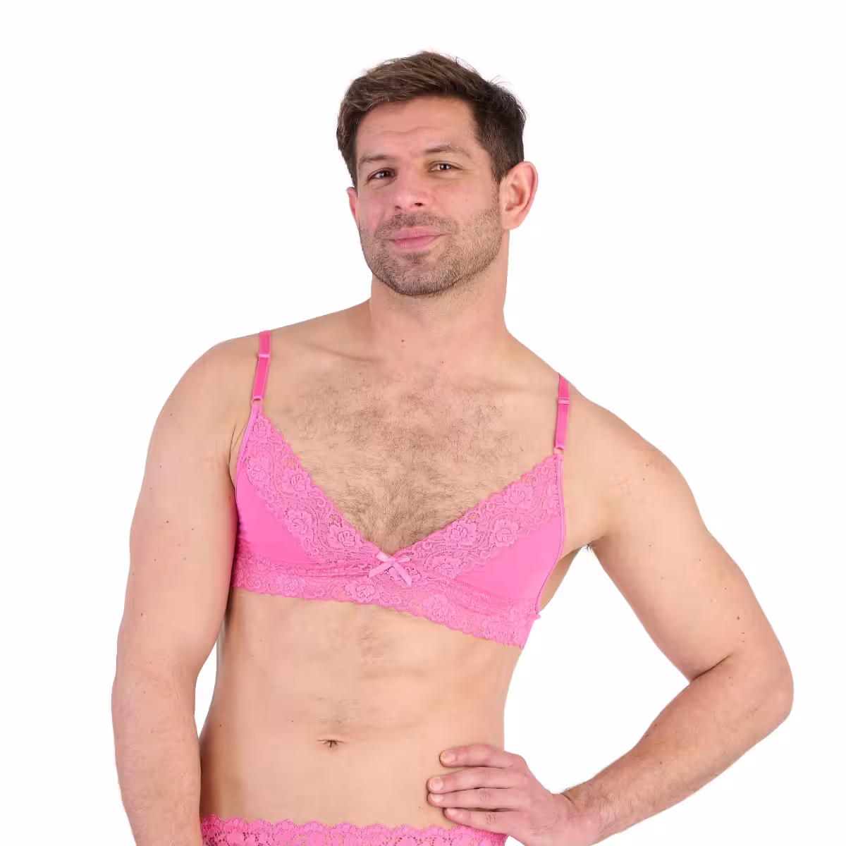 Prowler Pink Lace Bra Small – Sophistication Meets Confidence image 4
