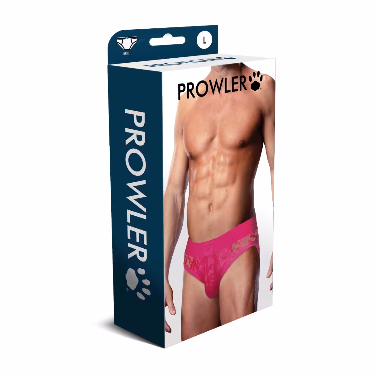 Prowler Pink Lace Brief Large image 2
