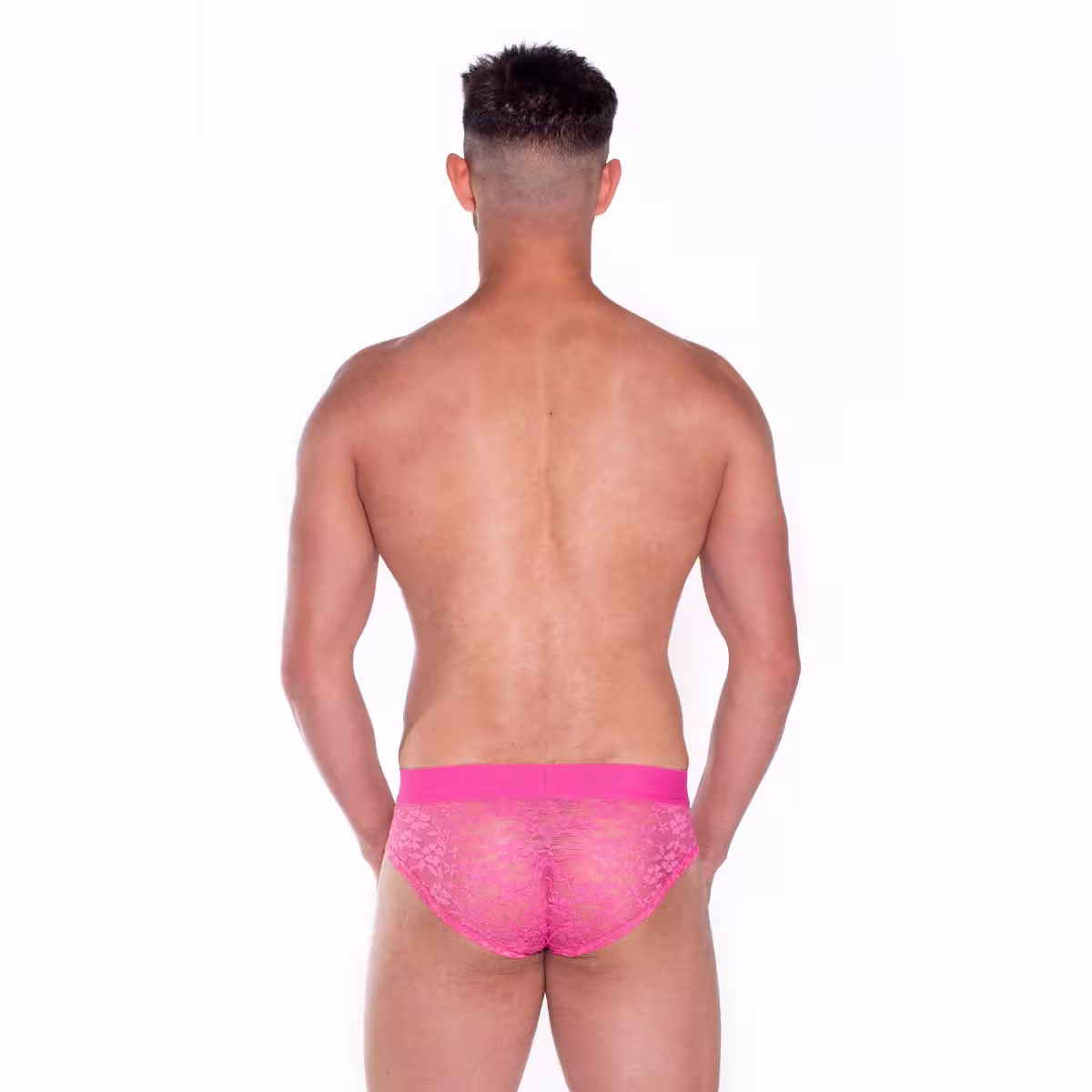 Prowler Pink Lace Brief Small image 3