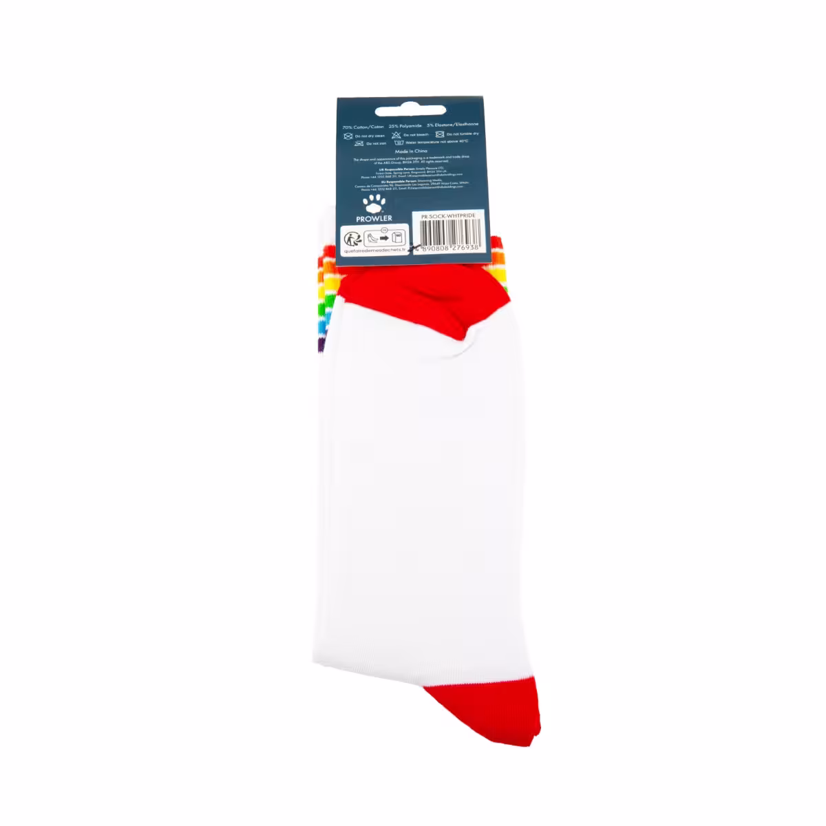 Prowler Pride Socks White image 4