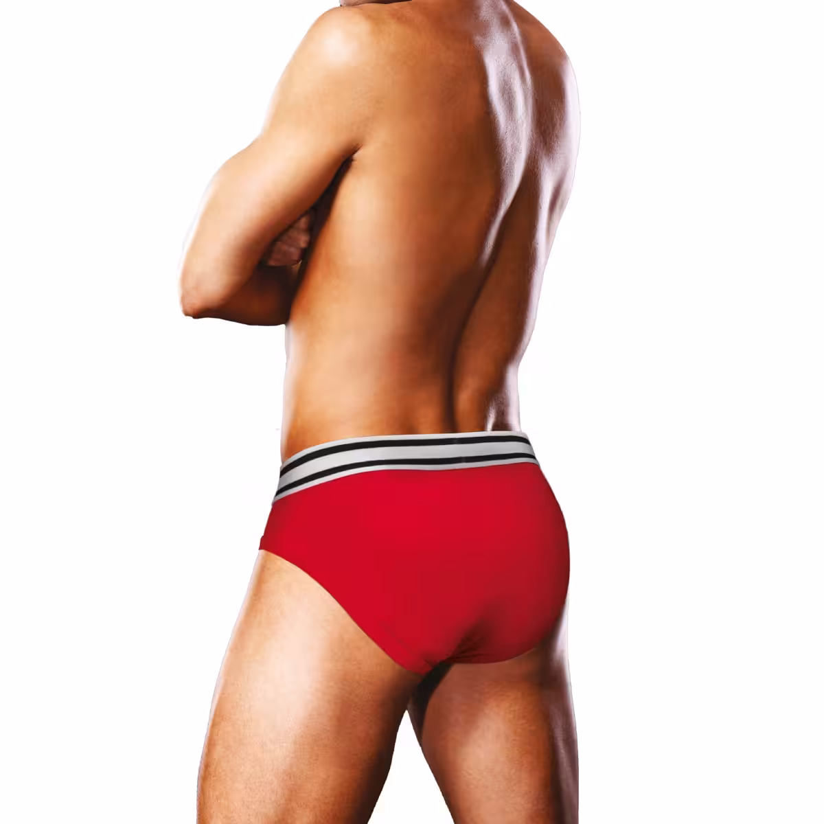 Prowler Red White Brief M image 3