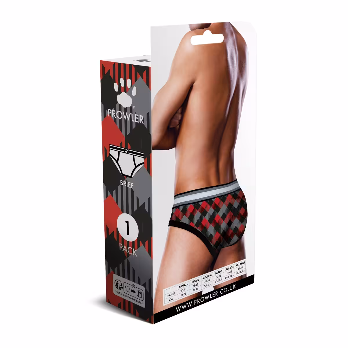 Prowler Tartan 1 Brief XXL image 4