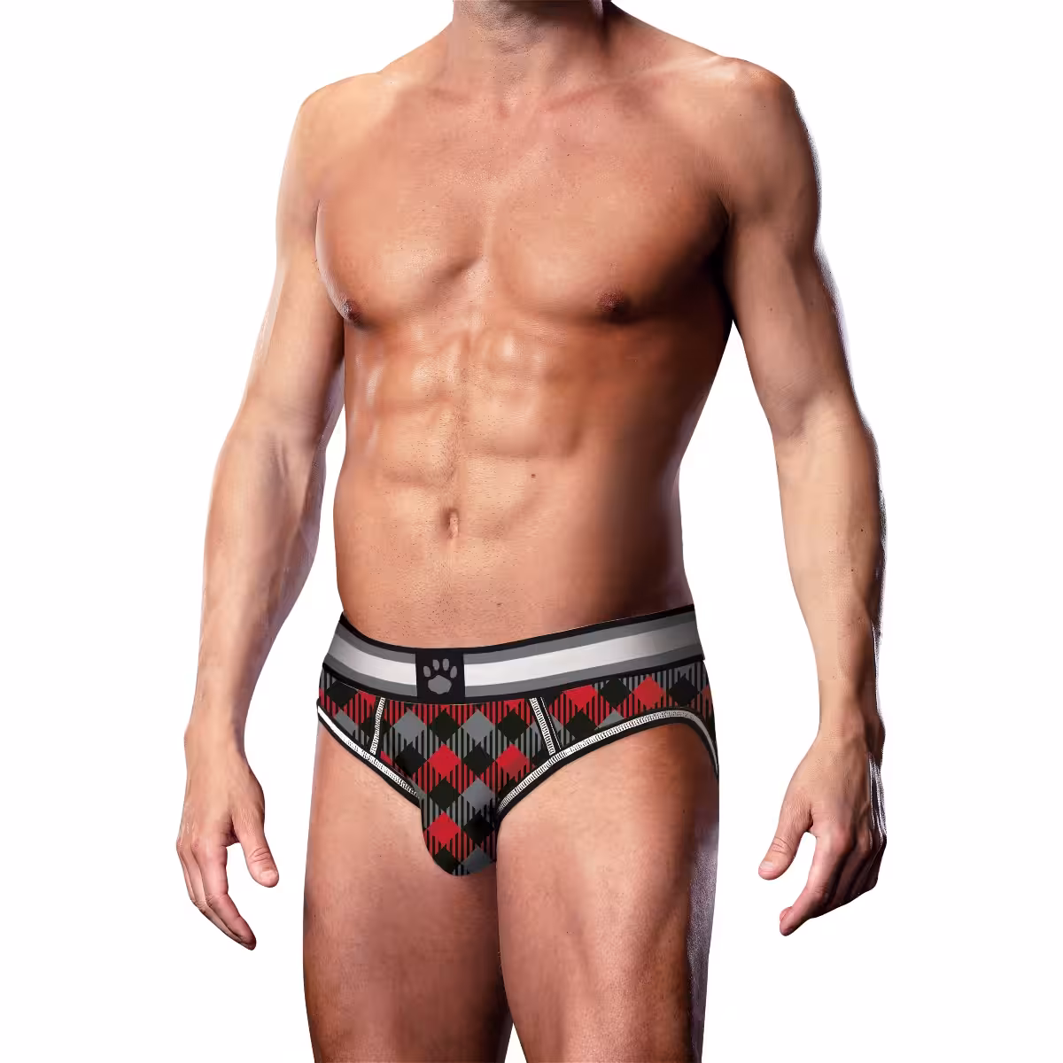 Prowler Tartan 1 Open Brief Medium