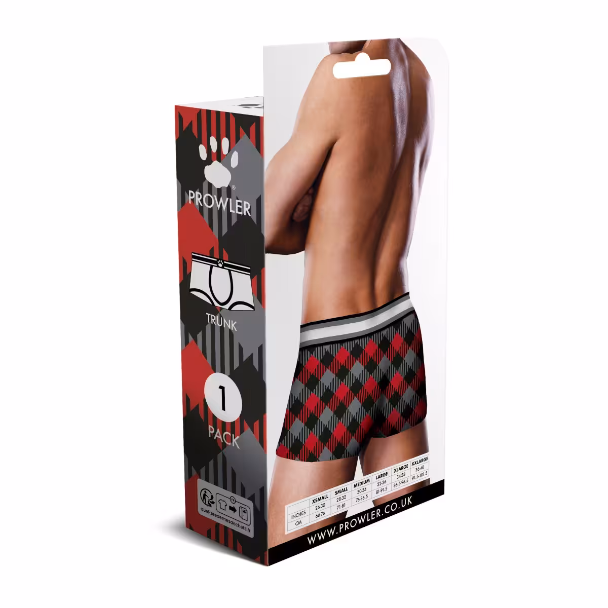 Prowler Tartan 1 Trunk XXL image 4
