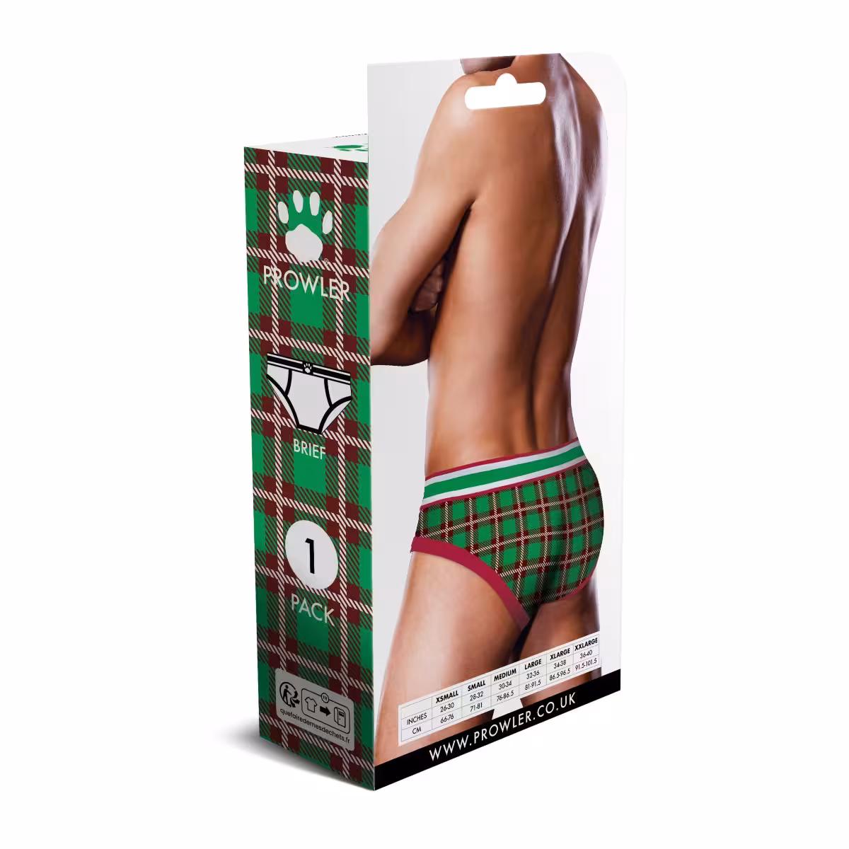 Prowler Tartan 2 Brief XL image 4