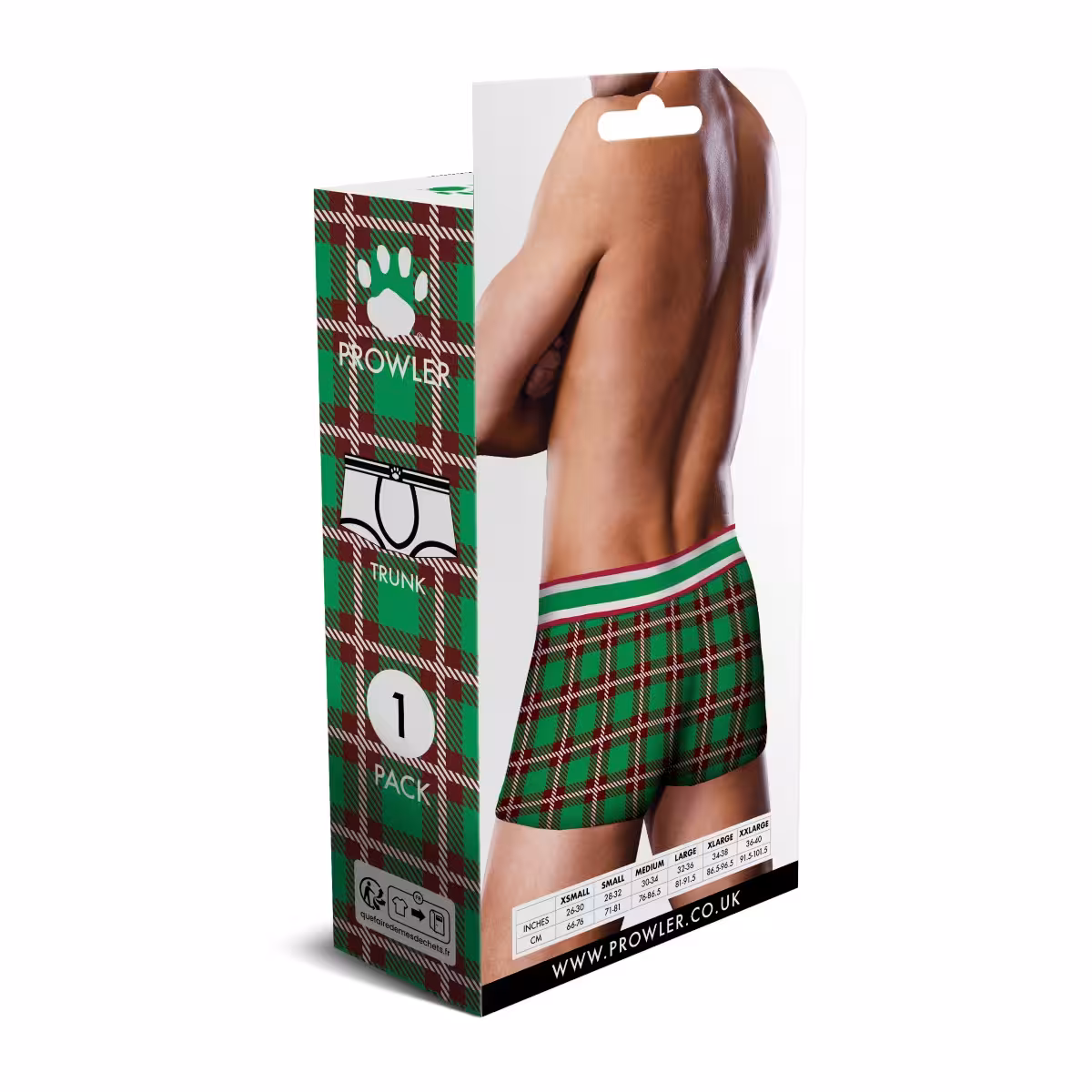 Prowler Tartan 2 Trunk XXL image 4