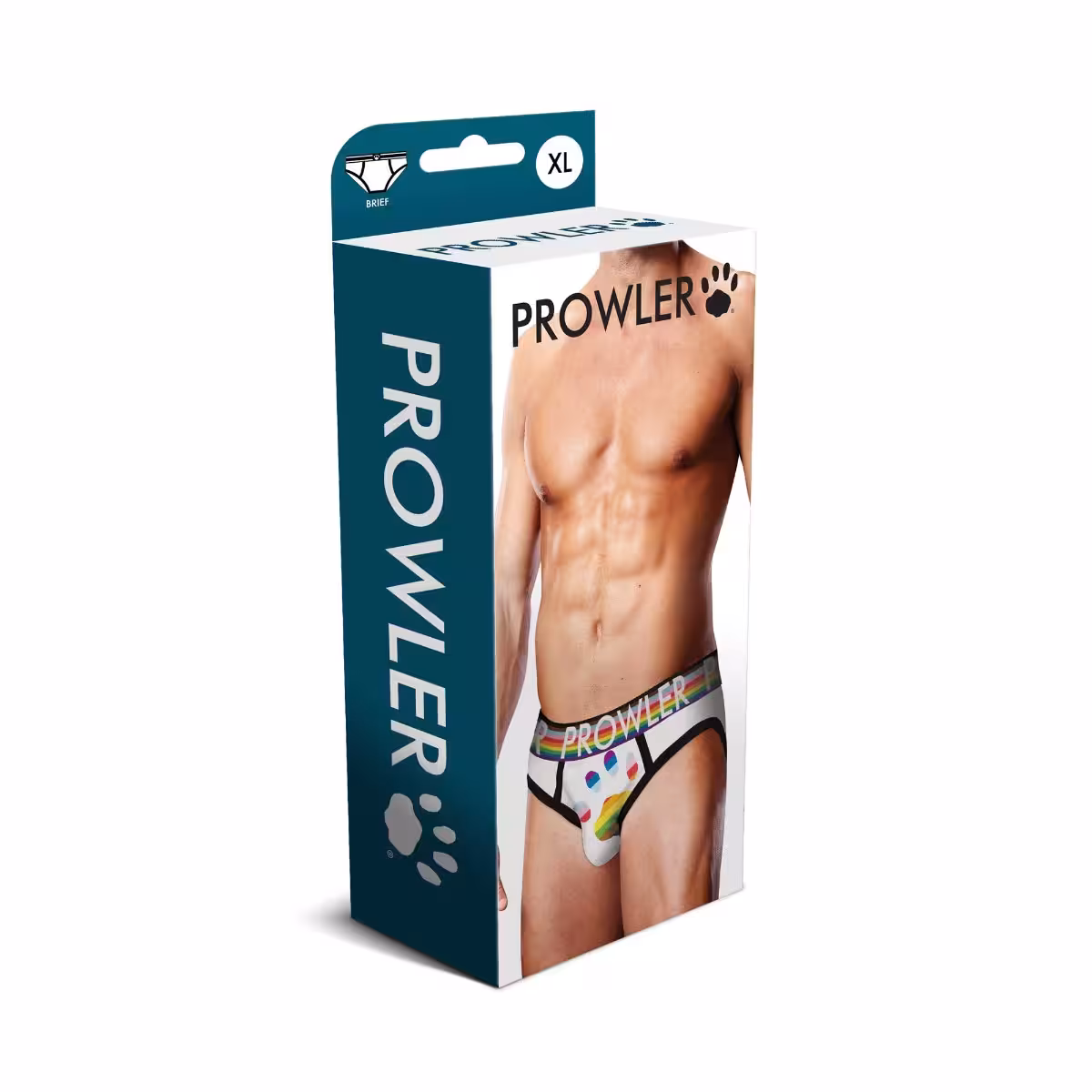 Prowler White Oversized Paw Brief XL image 2