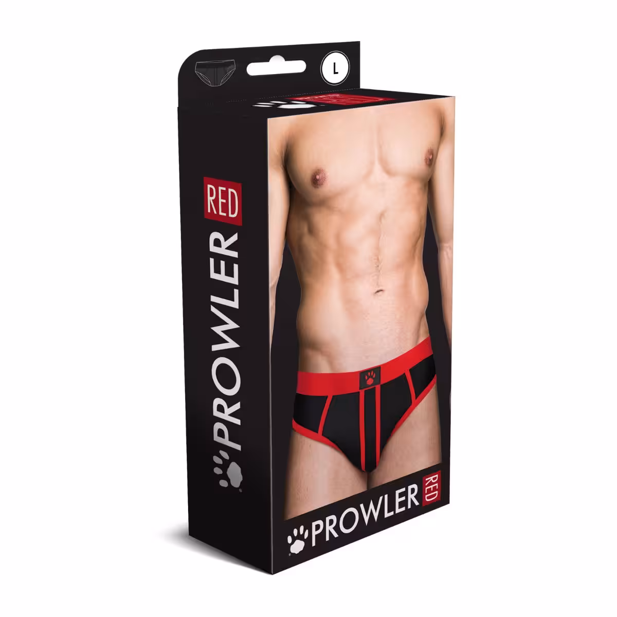 Prowler RED Ass-less Brief Red XL image 2