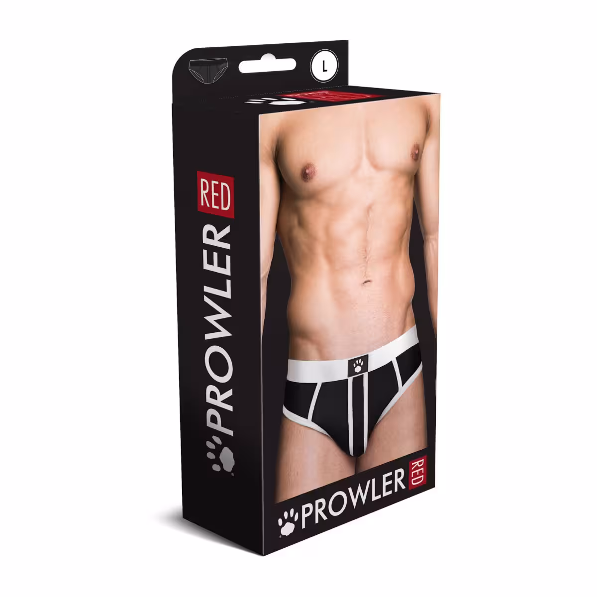 Prowler RED Ass-less Brief White XS image 2